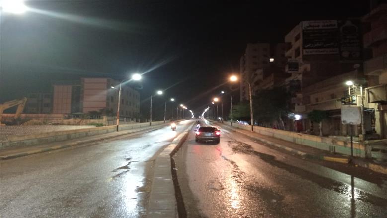 رفع درجة الاستعداد لمواجهة الأمطار في البحيرة