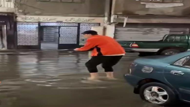 أمطار غزيرة على بورسعيد