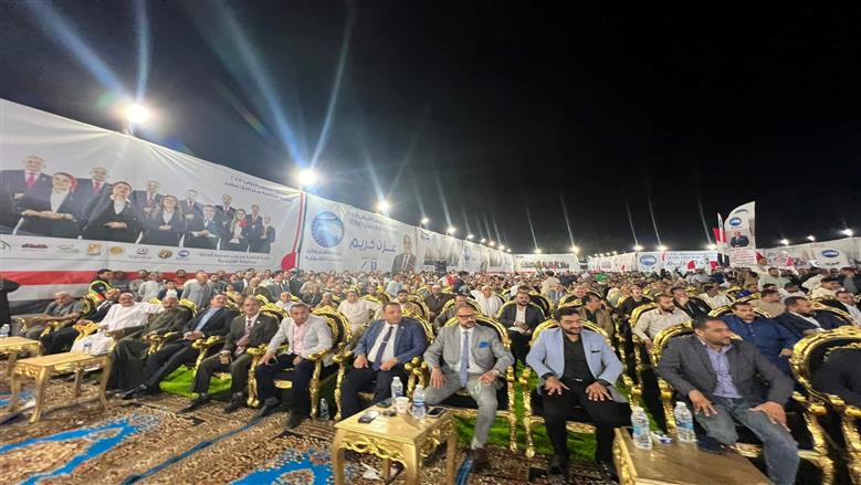 مؤتمر مستقبل وطن لدعم مرشحي القائمة والفردي في قليوب 