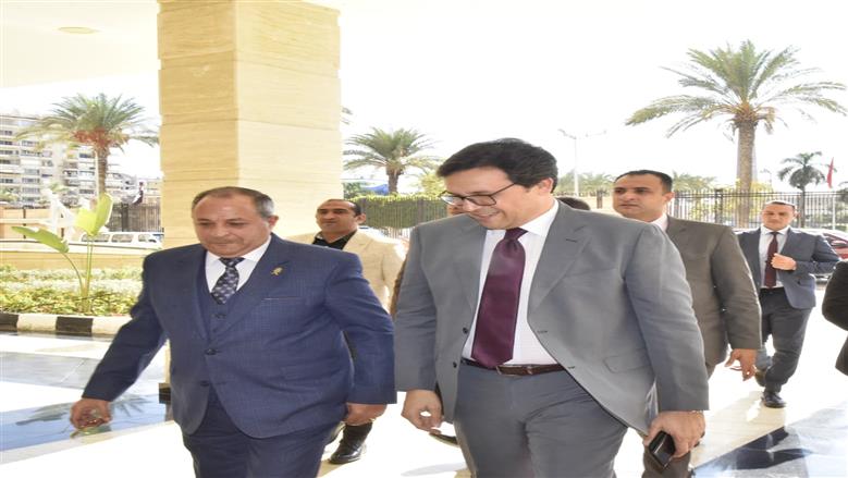 وزير الثقافة ومحافظ بورسعيد