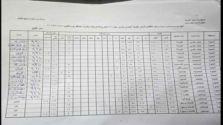 مزاد القطن