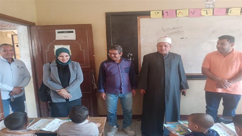 جولة قيادات الأزهر بالقليوبية 