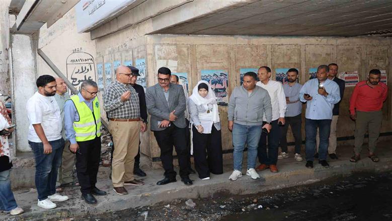 تجربة تصريف مياه الأمطار