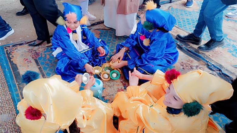 مدير تعليم الفيوم يفتتح معرض مبادرة الفيوم تتحدث النسخة الثانية