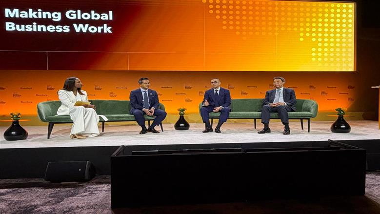 فعاليات قمة بلومبرج أفريقيا للأعمال التي تُعقد في جوهانسبرج