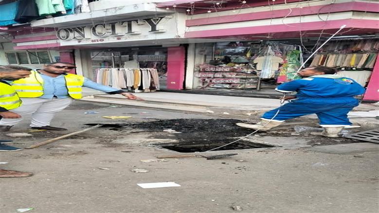 تسليك بالوعات الأمطار