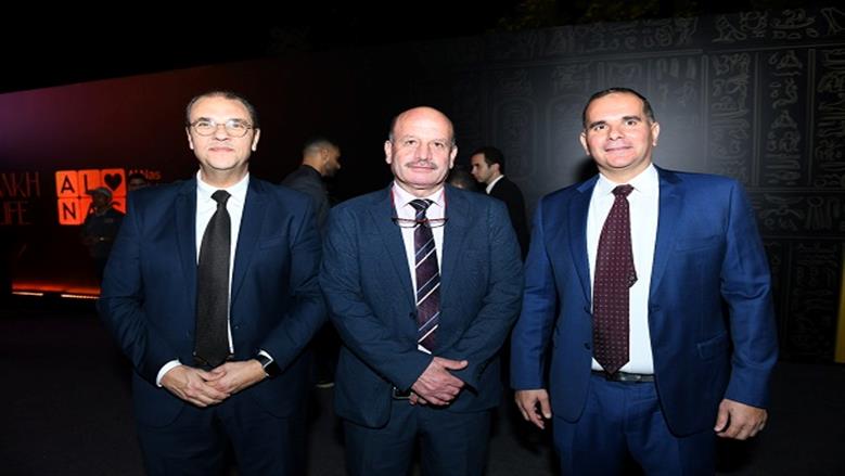 مستشفى الناس تحتفل بتدشين أول وأكبر مركز مجاني لزراعة الكبد بالشرق الأوسط وتعلن تحولها لمدينة طبية.. الحفل أذيع على قناة النهار ببرنامج الإعلامية لميس الحديدي.. وأحيته النجمة آمال ماهر بشعار