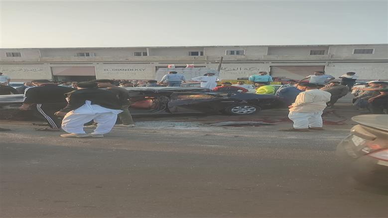 حادث التصادم في البحيرة