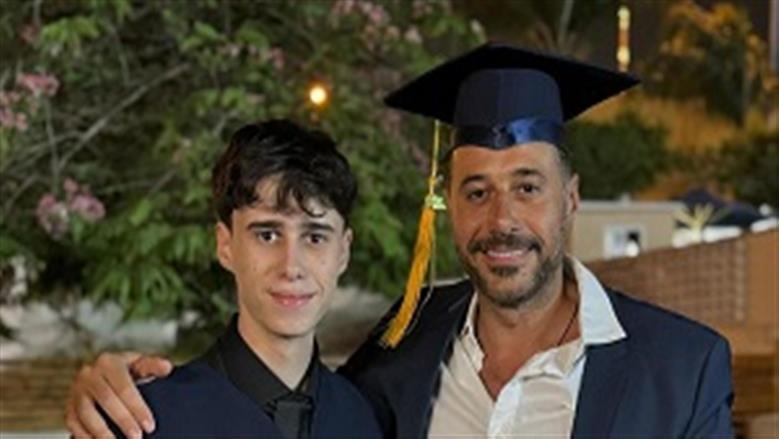 أحمد السعدني وابنه