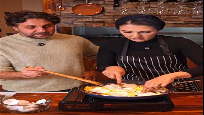 خناقة على البيض بالبسطرمة.. هشام ماجد ونادية السيد في المطبخ وإسلام فوزي يعلق