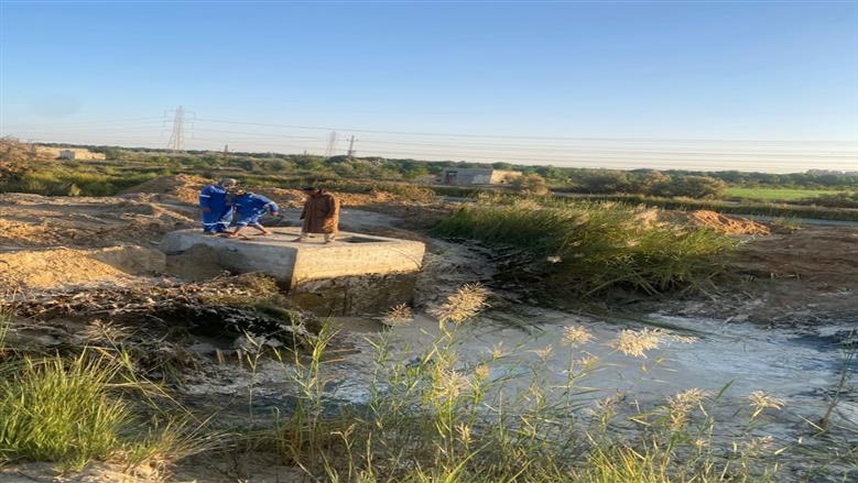 إصلاحات لشركة مياه الشرب والصرف الصحى بالقناة