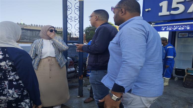 إصلاحات لشركة مياه الشرب والصرف الصحى بالقناة
