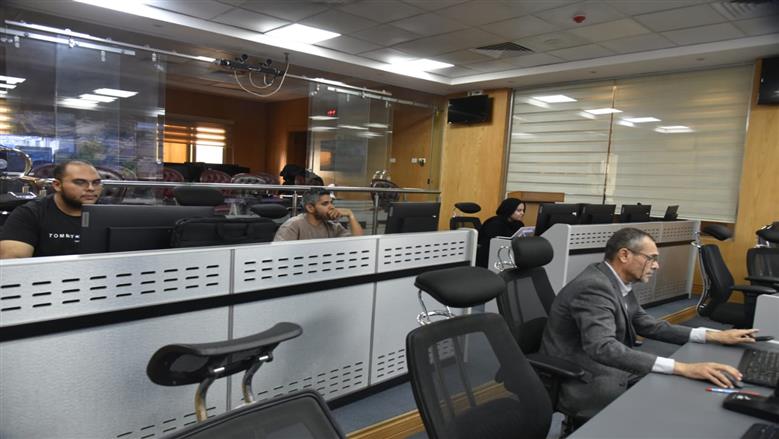 غرفة العمليات لانتخابات مجلس النواب ببورسعيد