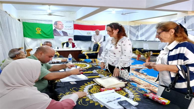 إقبال السيدات على انتخابات مجلس النواب 2025