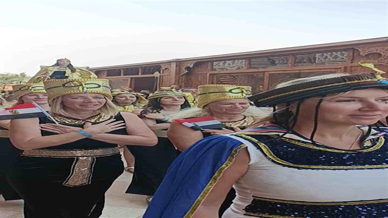 موكب فرعوني في الغردقة
