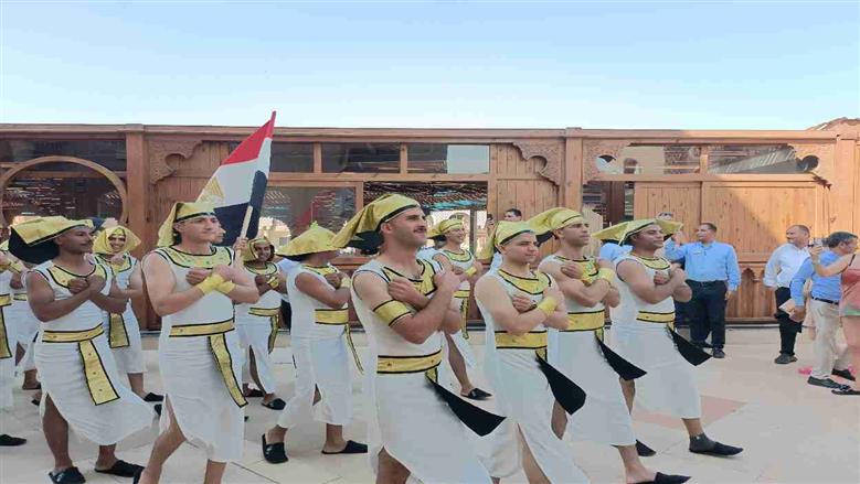 موكب فرعوني في الغردقة