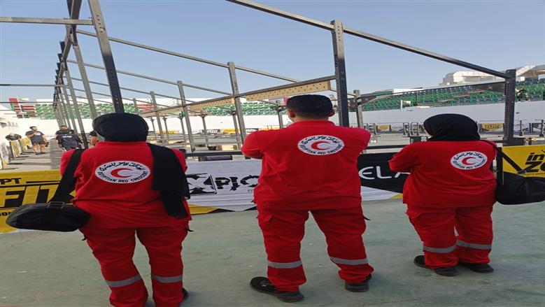 الهلال الأحمر المصري يؤمّن بطولة «الفيت الدولية للياقة 2025» بالعاصمة الإدارية طبيًا