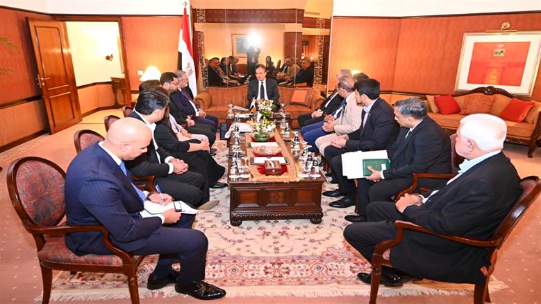 وزير الخارجية يبحث مع باكستان إمكانية تدشين خط ملاحي مباشر بين مينائي جوادر والسخنة