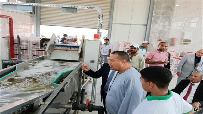 افتتاح مجمع الصناعات الغذائية والتجفيف بإسنا
