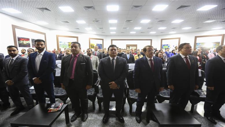 بحضور مئات الباحثين والطلاب .. الجامعة المصرية الصينية تحتفل باليوم العالمي لنظم المعلومات الجغرافية