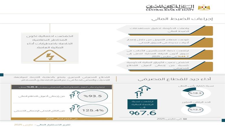 تقرير الاستقرار المالي- البنك المركزي المصري