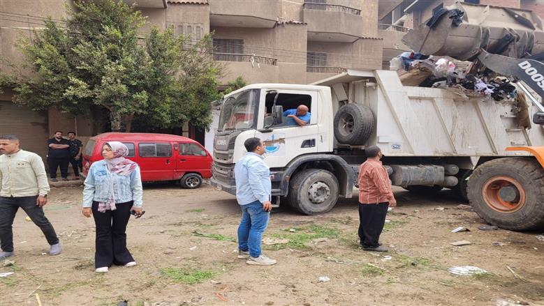 حملة إخلاء بنها من الأسواق العشوائية