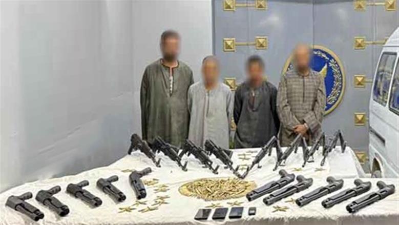 الداخلية توجه ضربة استباقية لبؤر إجرامية وتضبط 721 كجم مخدرات و111 قطعة سلاح.. ومصرع عنصرين شديدى الخطورة بالقليوبية