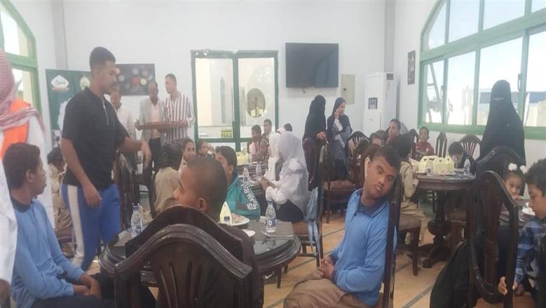خلال فعاليات احتفالية ذوي الهمم من خلال جمعية أصول مع أطفال سيوة