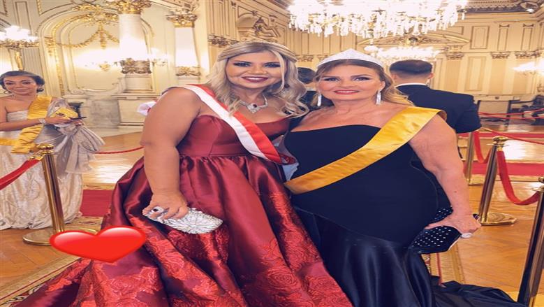 بوسي شلبي ويسرا وريهام حجاج.. فنانات مصر يتألقن في حفل الجراند بول بقصر عابدين  