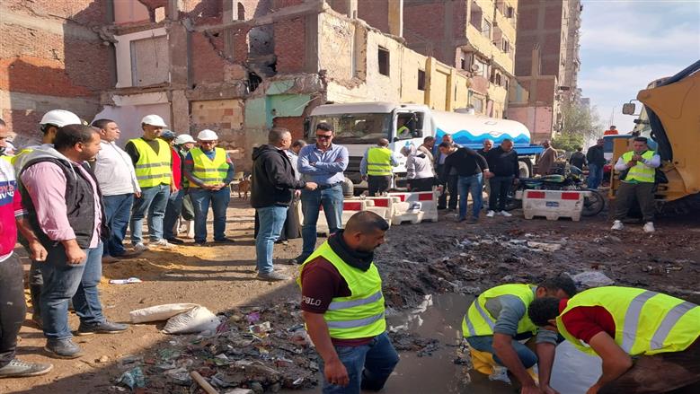 جولة رئيس شركة مياه القليوبية 