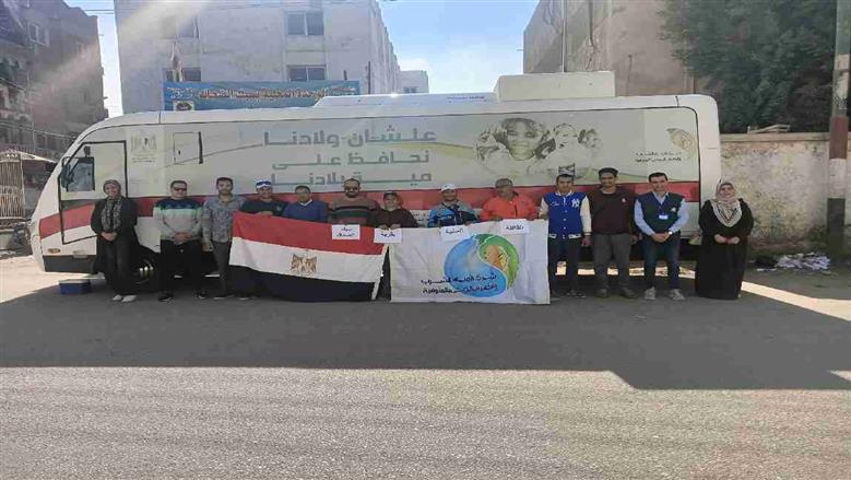 ختام فعاليات القافلة المائية بقرية سبك الضحاك بالمنوفية