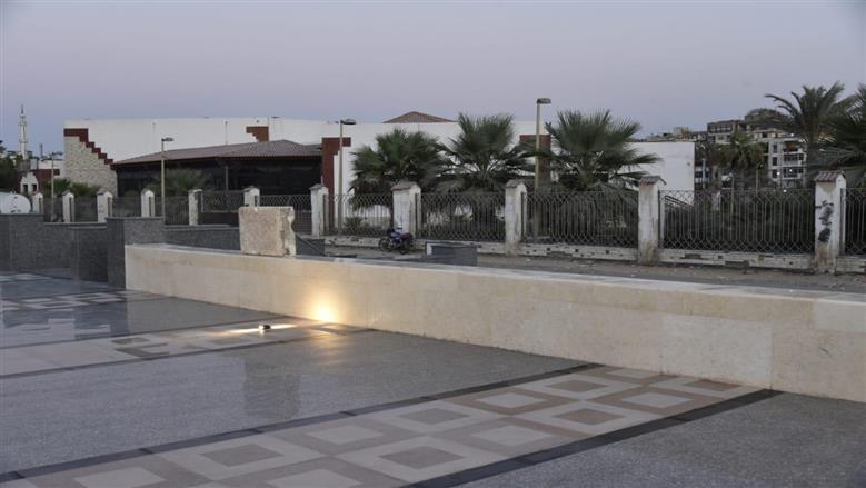 تطوير كورنيش شاطىء بورسعيد