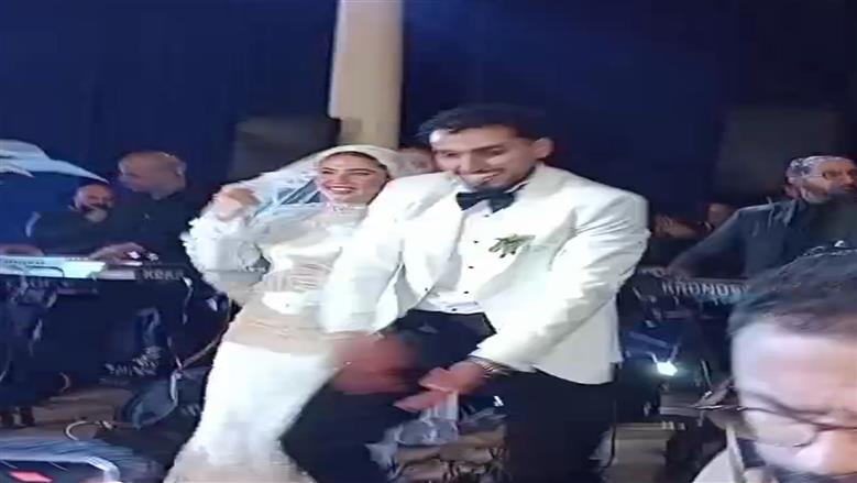 لقطات من حفل زفاف أحمد حمدي