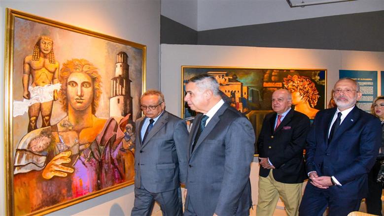 معرض الاسكندر الاكبر في مكتبة الإسكندرية 