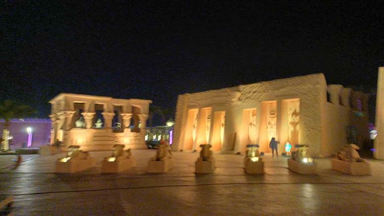 مجسمات معابد في الغردقة 