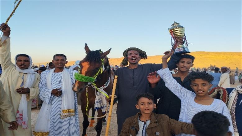 أكثر من 200 خيل أصيل تشارك في سباق «مرماح دراو» السنوي بأسوان