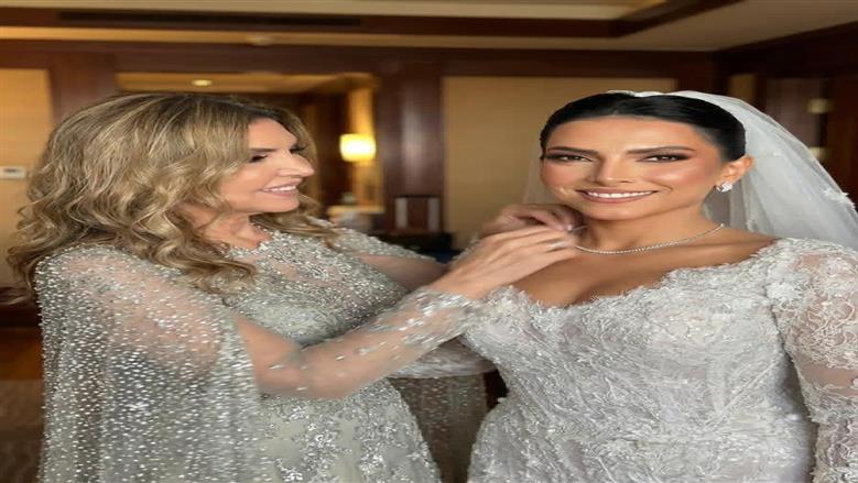نادية مصطفى تنشر صورا جديدة من حفل زفاف ابنتها همسة