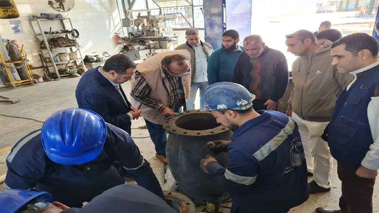 رئيس «مياه سوهاج»: وضع اللمسات الأخيرة لأعمال تجديد محطة نيدة السطحية