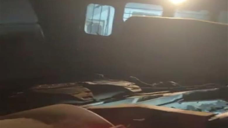 حادث تصادم قطار الضبعة بسيارة نقل بمقطورة 