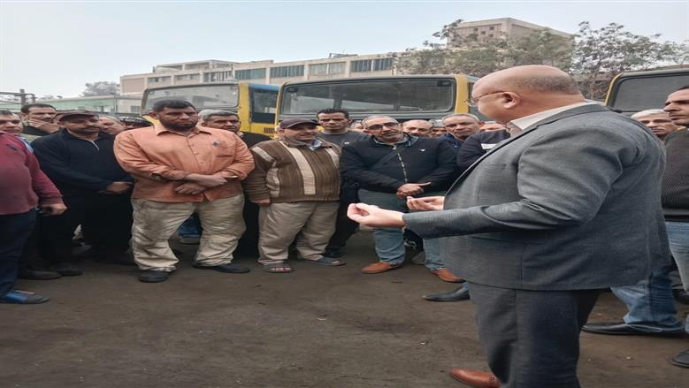 جولة رئيس هيئة النقل العام