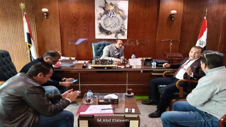 اجتماع قيادات جهاز مدينة العبور