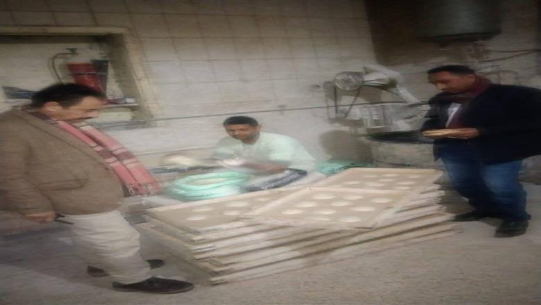 تحرير 11 محضرا خلال حملات رقابية على مخابز مركز ديرمواس في المنيا
