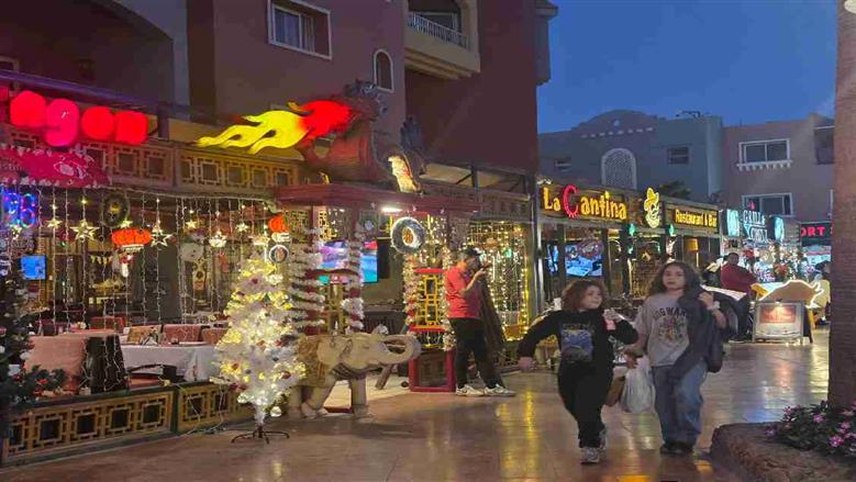 احتفالات الكريسماس في الغردقة 