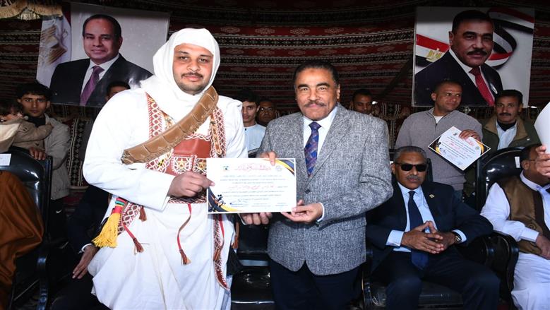 خلال فعاليات مهرجان الفروسية بمطروح ضمن إحتفالات محافظة مطروح بالعيد القومي
