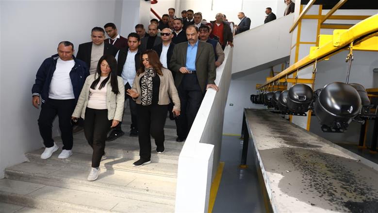 جولة وزيرتا التنمية المحلية والتخطيط