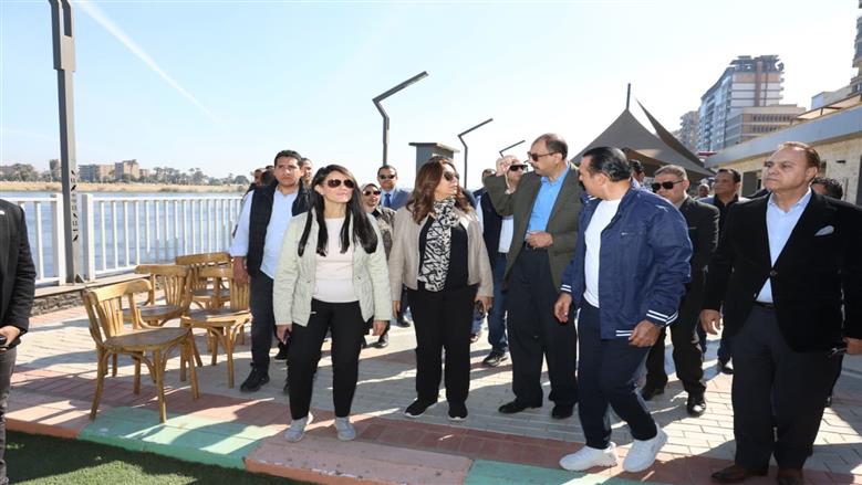 جولة وزيرتا التنمية المحلية والتخطيط