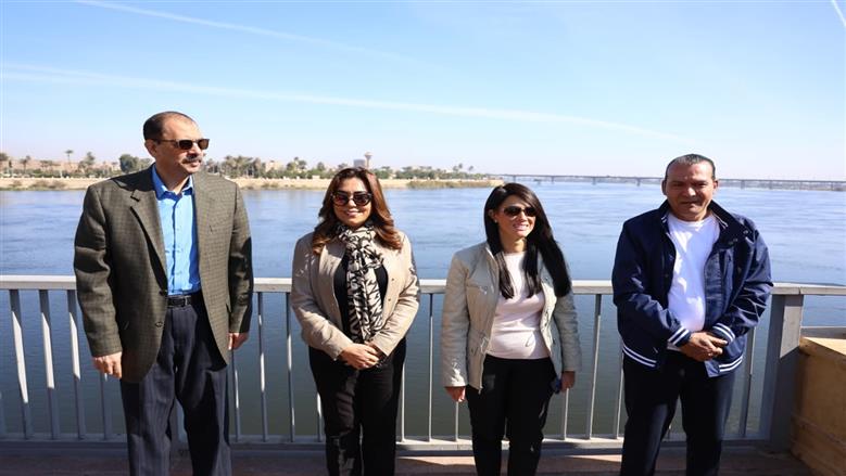 جولة وزيرتا التنمية المحلية والتخطيط