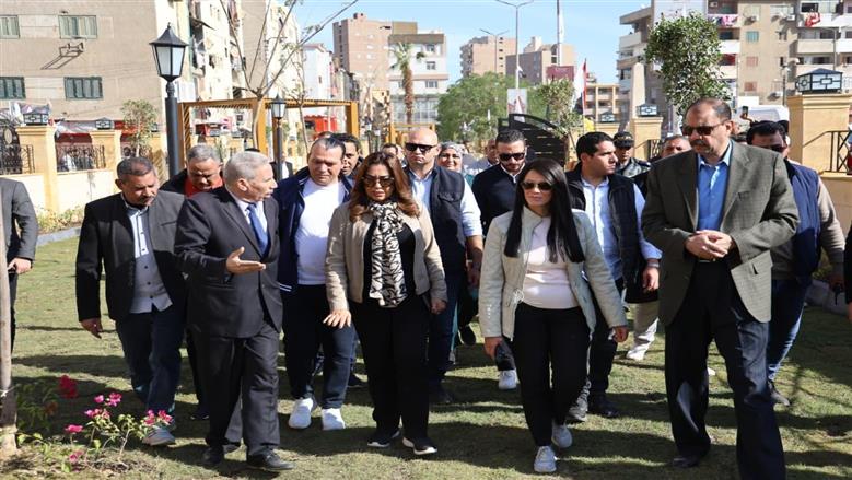 جولة وزيرتا التنمية المحلية والتخطيط