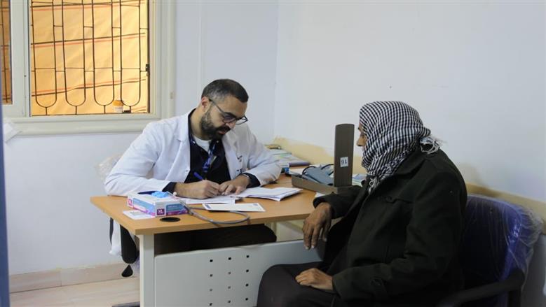 خلال فعاليات قافلة جامعة حورس الطبية في واحة سيوة 