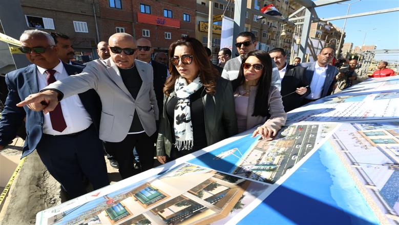 جولة وزيرتا التنمية المحلية والتخطيط